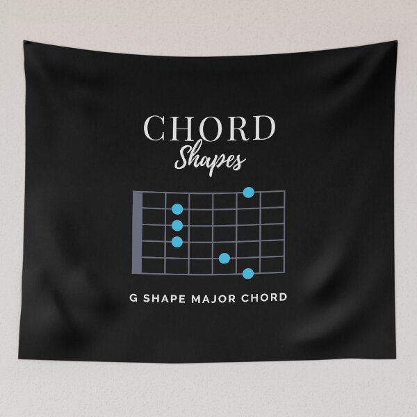 Item preview, Chord Shapes G Shape Major Chord Tabs designed and sold by nightsworthy.