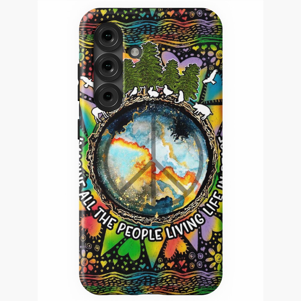 Aperçu de l'œuvre Coque antichoc Samsung Galaxy créée et vendue par RebeStudioArt.