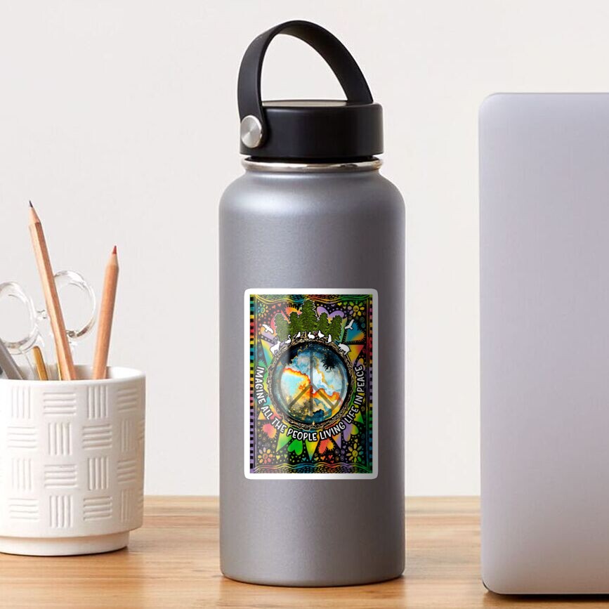 Aperçu de l'œuvre Sticker fini brillant créée et vendue par RebeStudioArt.