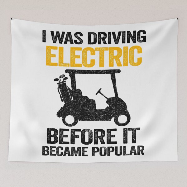 Item preview, I Was Driving Electric Before It Became Popular designed and sold by Stronzi.
