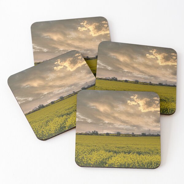Item preview, Rapeseed field ,carpet of gold designed and sold by kathleenjean.