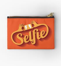 Selfie Design Element EPS 10 vector Studio Pouch