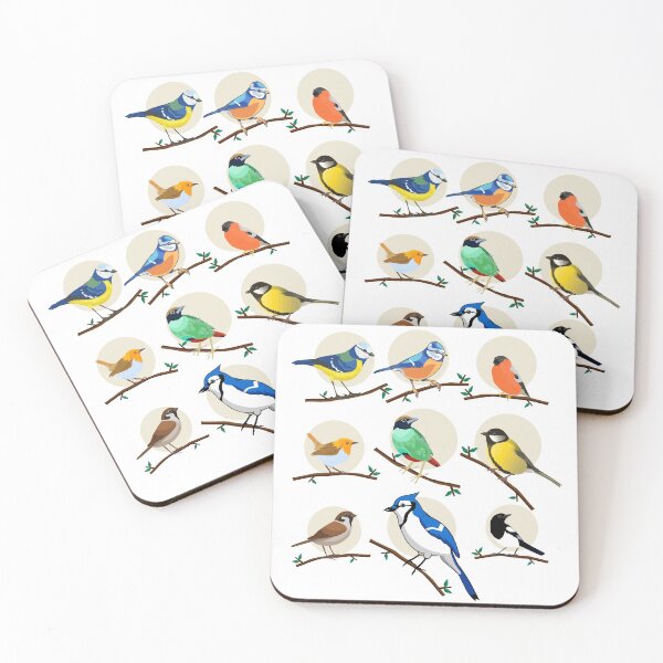 Item preview, Garden Birds, Birds, Titmice, designed and sold by Shirtey.