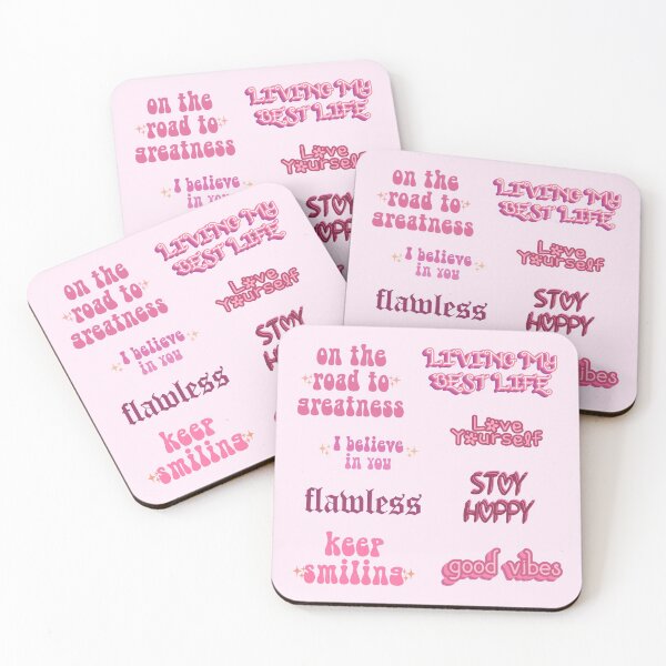 Item preview, Pink Positive Vibes Variety Pack designed and sold by everything4eva.