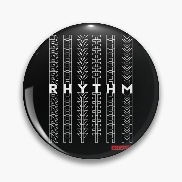 Item preview, Rhythm Guitarist Repeated Text Dark Theme designed and sold by nightsworthy.