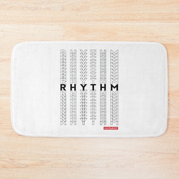 Item preview, Rhythm Guitarist Repeated Text Light Theme designed and sold by nightsworthy.