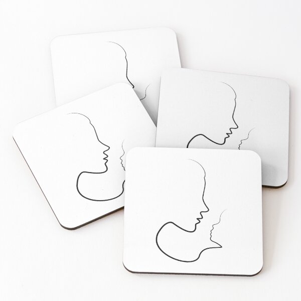 Item preview, Mother And Baby | One Line Art | Minimal Art | One Line Artist | Minimalist designed and sold by One-Line-Artist.