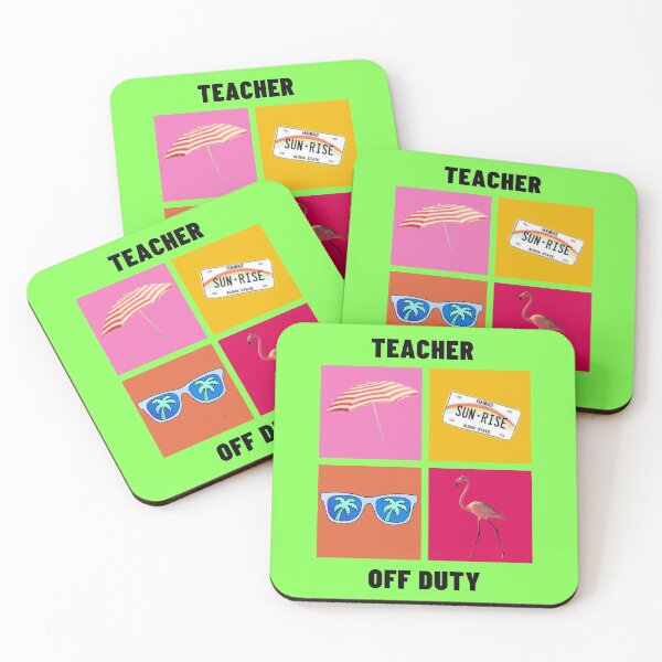 Item preview, Teacher off duty multi design designed and sold by nbakash.