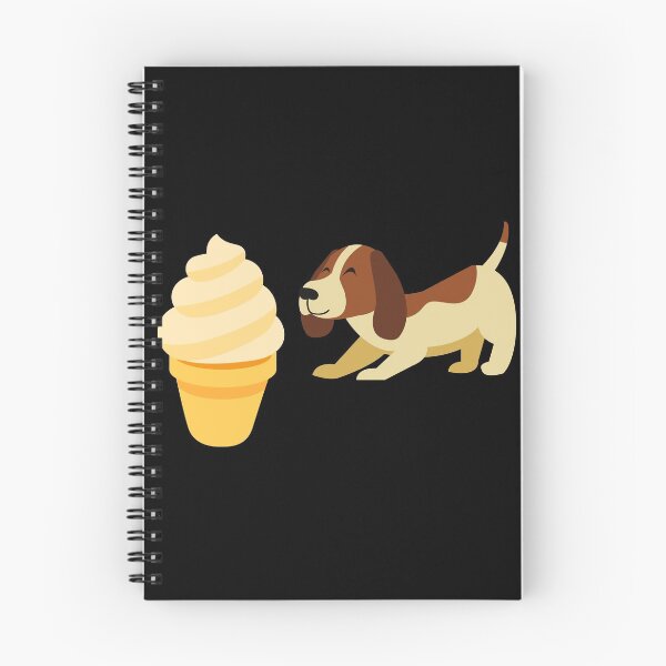 Item preview, dog sniffing an ice cream designed and sold by rachelchanel21.
