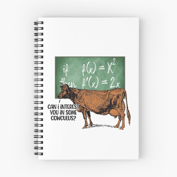 Item preview, Cowculus, Funny Math Gift designed and sold by FuntasticDez.