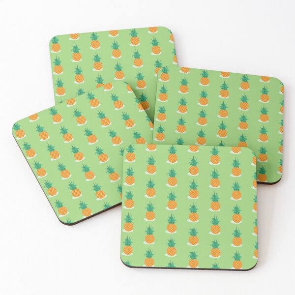 Item preview, Golden Pineapple pattern designed and sold by SHOPBLOB.