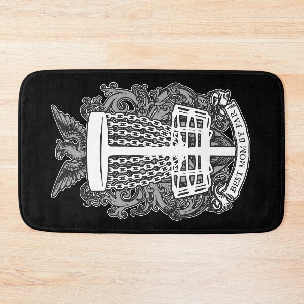 Item preview, Best Mom By Par Disc Golf Basket Chains Vintage Coat Of Arms designed and sold by GrandeDuc.