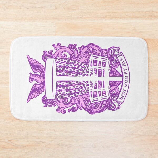Item preview, Best Mom By Par Disc Golf Basket Chains Vintage Coat Of Arms designed and sold by GrandeDuc.