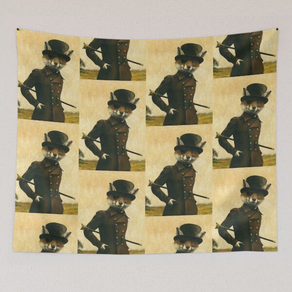Item preview, Sly Victorian Fox designed and sold by mictomart.