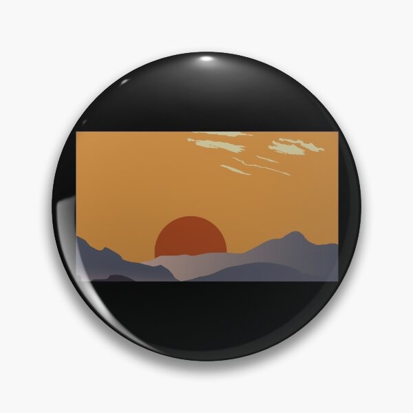 Item preview, Mountainous Sunset designed and sold by SHOPBLOB.