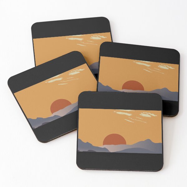 Item preview, Mountainous Sunset designed and sold by SHOPBLOB.