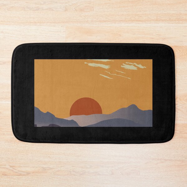 Item preview, Mountainous Sunset designed and sold by SHOPBLOB.