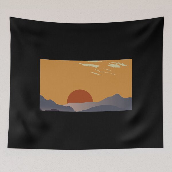 Item preview, Mountainous Sunset designed and sold by SHOPBLOB.