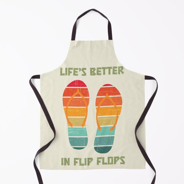 Item preview, Life's better in flip flops designed and sold by SidTastic .