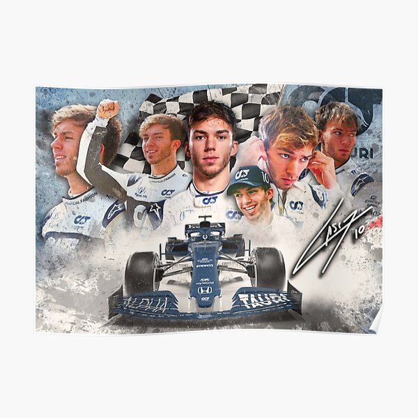 Pierre Gasly Poster
