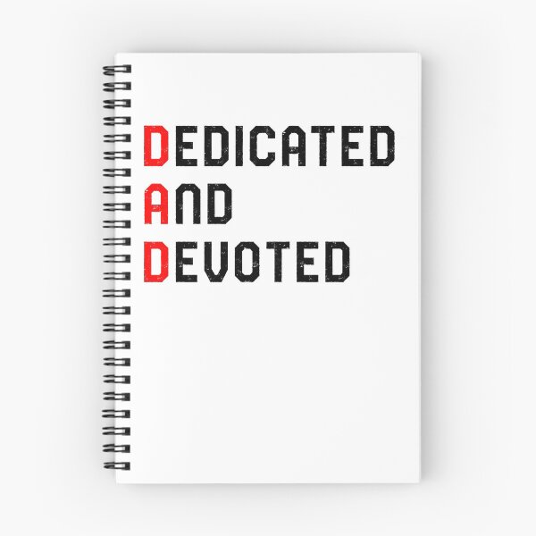 Item preview, Dad Dedicated And Devoted, gift to dad, motivational designed and sold by Houevo Olga Anihouanou.