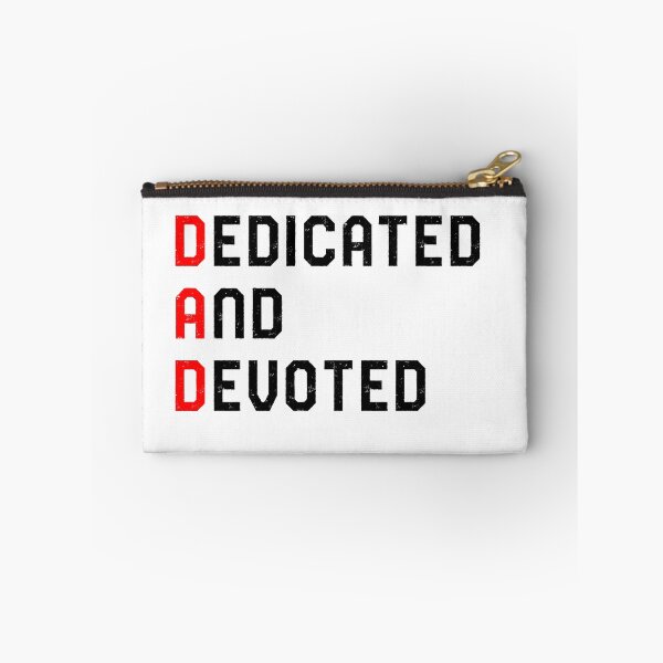 Item preview, Dad Dedicated And Devoted, gift to dad, motivational designed and sold by Houevo Olga Anihouanou.