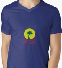 Island records Jamaica Men's V-Neck T-Shirt