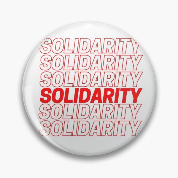 Item preview, Solidarity [Red and White] designed and sold by StabbyCat.