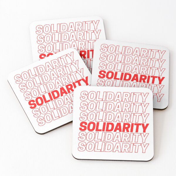 Item preview, Solidarity [Red and White] designed and sold by StabbyCat.