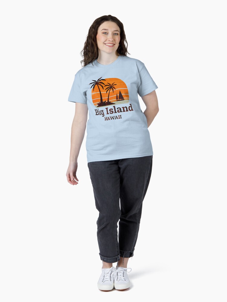 Thumbnail 4 of 7, Classic T-Shirt, Big Island Hawaii Sunset Sail designed and sold by JosephTHooper.