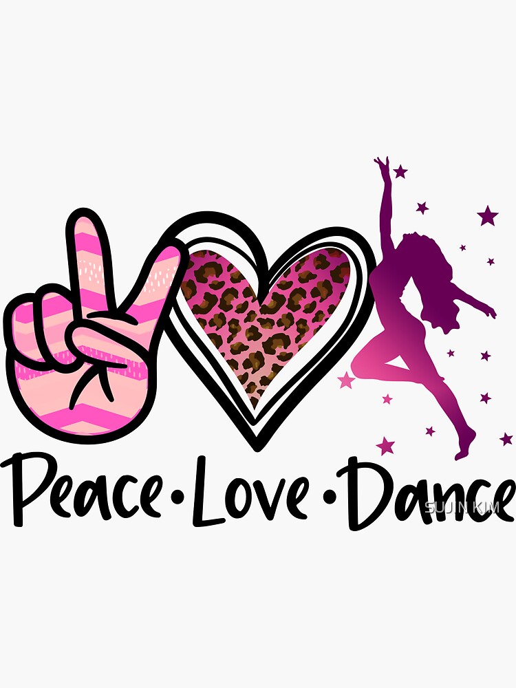 Peace Love Dance | Sticker