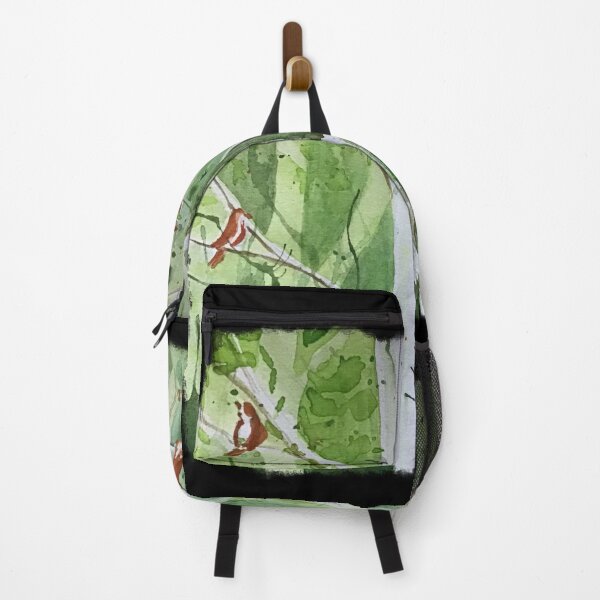 Item preview, Forrest with birds designed and sold by NitArtCafe.
