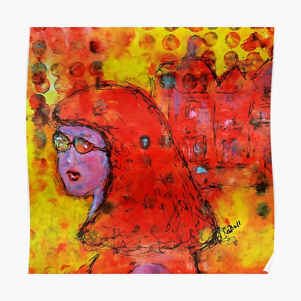 Red Hot Summer Girl Poster