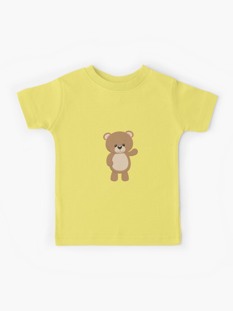 ★ TOOMUCHTAX★ Sleeping Bear Baby T-Shirt Yellow T25SSTS76 ra,kids_tee,x900,EDE272: