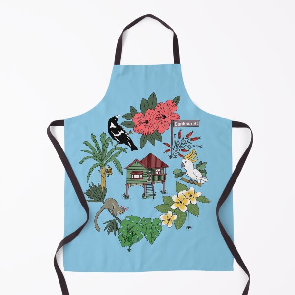 Item preview, Australian House, Animals and Flowers designed and sold by SweetiPetiti.
