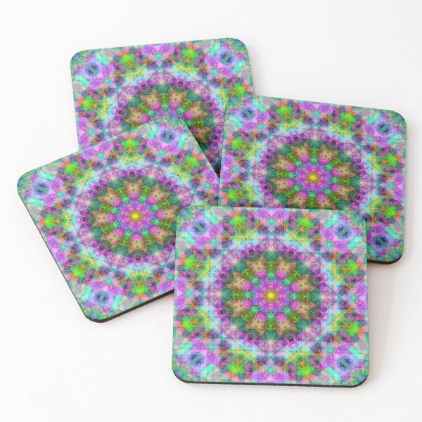 Item preview, Psychedelic Flower Mandala designed and sold by Amecylia.