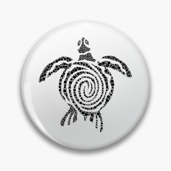 Item preview, Black Sand Turtle Fingerprint Stamp designed and sold by StevieTheViking.