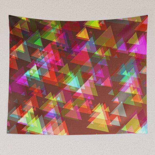 Aperçu de l'œuvre Triangles holographiques créée et vendue par Versatill.