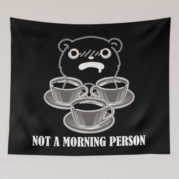 Item preview, Zombie bear craves coffee  designed and sold by segment312.