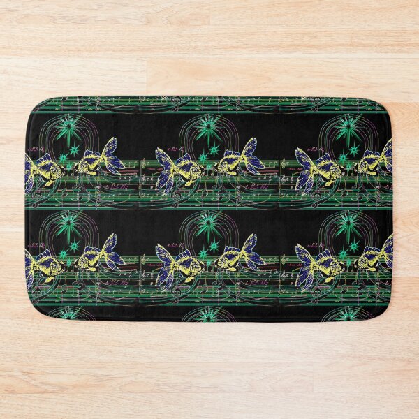 Item preview, 432Hz Gold Fish Harmonics Swan Lake Melody in Black designed and sold by SpiritGifts.