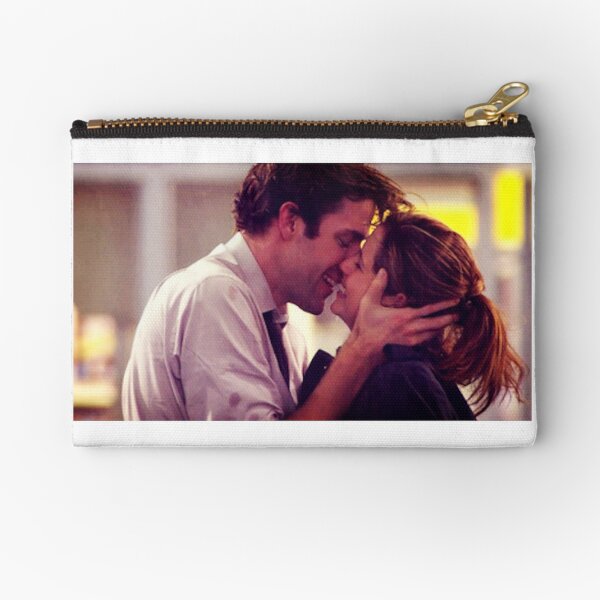 Jim and Pam proposal kissing Zipper Pouch