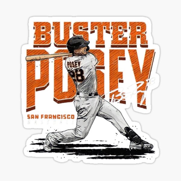 Buster Posey Jersey Sticker Sticker for Sale by ramonaaeqvenita