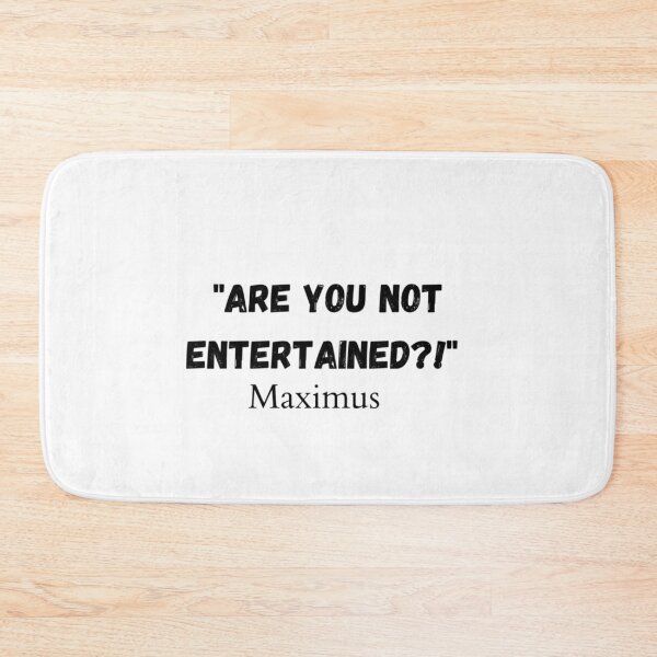 Item preview, Gladiator Quote (Maximus)  designed and sold by JPProductions.
