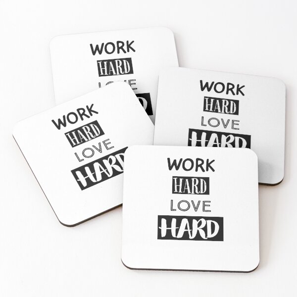 Item preview, Work Hard Love Hard designed and sold by Trendytstore.