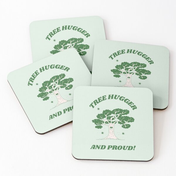 Item preview, Proud tree hugger green design designed and sold by NatureArtUK.