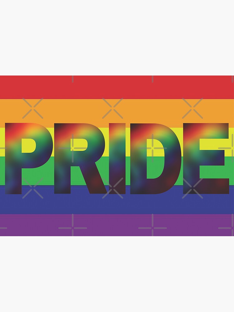 Radiant Gradient Pride (Flag Background) by jrbactor
