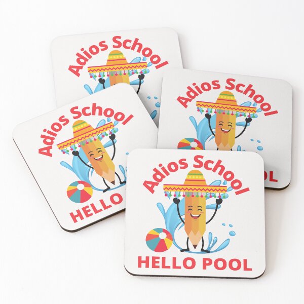 Item preview, Adios School Hello Pool designed and sold by ModkMerch.