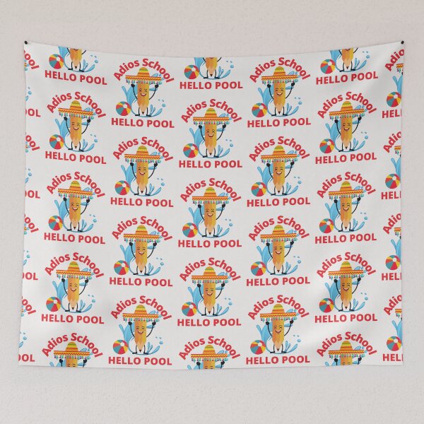 Item preview, Adios School Hello Pool designed and sold by ModkMerch.