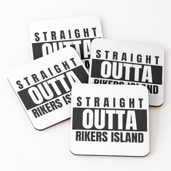 Item preview, STRAIGHT OUTTA RIKERS ISLAND designed and sold by DomGDesign.