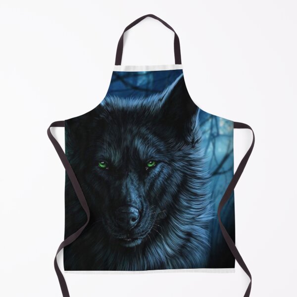 Item preview, Wolf in the night forest.. Very deep drawing. Unique design. designed and sold by PavelSelikov.